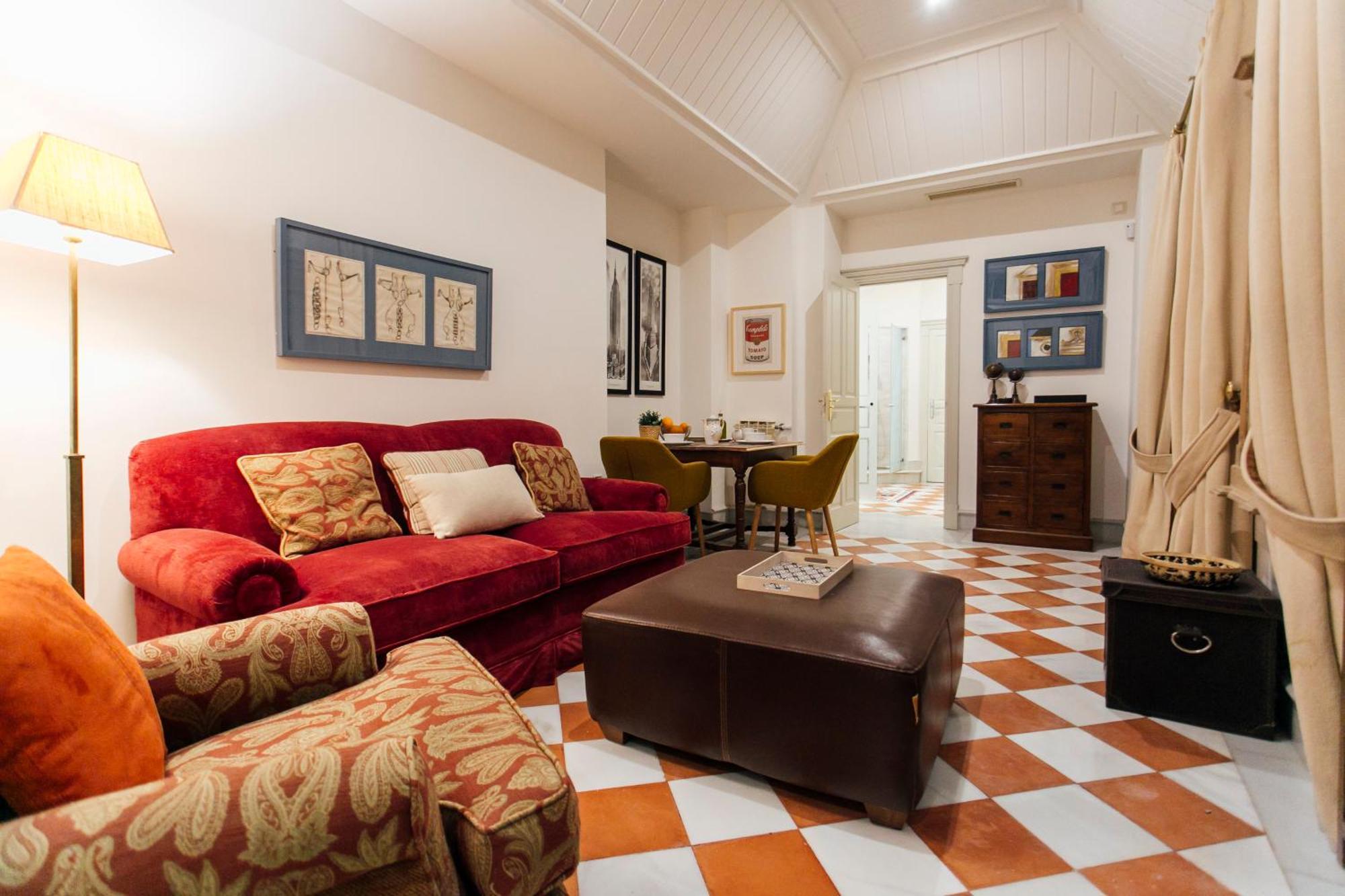 Aparthotel Casa Patio Del Siglo XIX Sevilla Zimmer foto